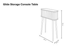 Glide Storage Table