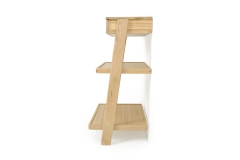 Laya Leaning Shelves With Drawer