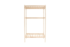 Birch Drape Wardrobe Wide