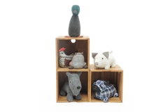 Oak Stacking Cube