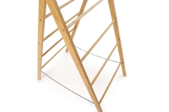 FC Bamboo Folding Laundry Ladder