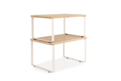 Tia Stacking Tray Racks (Pair)