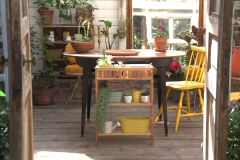 Hana Walnut Plant Stand Bromley LS