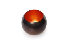 Raundo Metal Tea Light Holder (Burnt Brass)