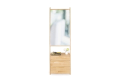 FC Rounded Leaning Mirror Drawers V