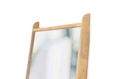 FC Rounded Leaning Mirror Drawers