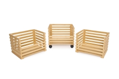 FC Hugo Stacking Bamboo Rolling Storage