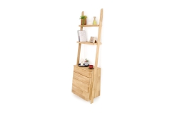 FC Oak Rounded Leaning Ladder COD