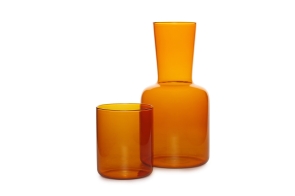 Anzio Carafe & Tumbler Glass Set
