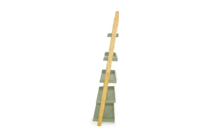 Fc Leaning Ladder Shelf Green Wide