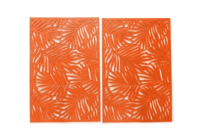 FC Fern Placemats Orange
