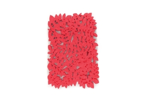 FC Leaves Placemats Sunset Pink