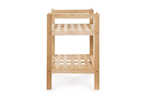 FC Walnut Shoe Rack