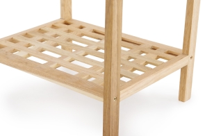 FC Walnut Shoe Rack