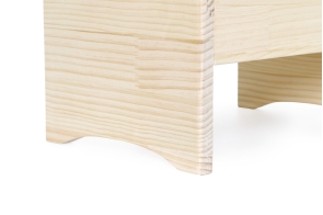 FC Pine Curve Table