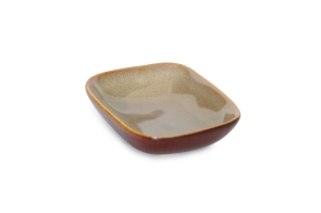 FC Reactive Glaze Dip Dish Starling