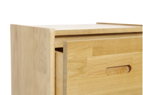 FC Oak Cubby Wide Drawers