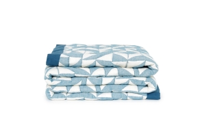 FC Origami Throw Oslo Blue