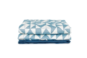 FC Origami Throw Oslo Blue