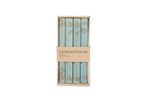 Sasa Bamboo Placemats set of 4 (Oslo Blue)