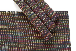 Maruchi Bamboo Placemats set of 4 (Dark Mix)