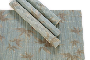 Sasa Bamboo Placemats set of 4 (Oslo Blue)
