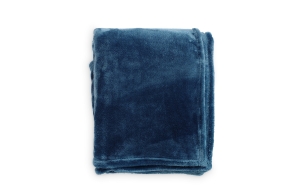 Deep Fleece Bedspread Legion Blue
