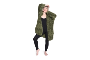 FC Sheepskin House Coat Olive