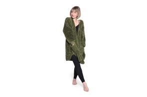 FC Sheepskin House Coat Olive