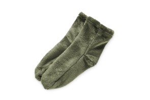 FC Deep Fleece Socks Deep Olive