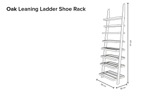 Ladder Shoe Rack Czec