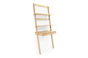 FC Oak Standing Ladder Desk