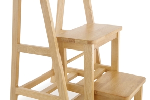 FC Oak Triple Step Stool