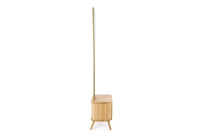 Oak Tall Tambour Mirror