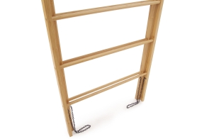 FC Bamboo Folding Laundry Ladder