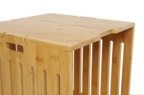Bamboo Stacking Cube