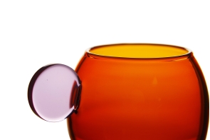 Arezzo Espresso Cup (Amber & Lilac)