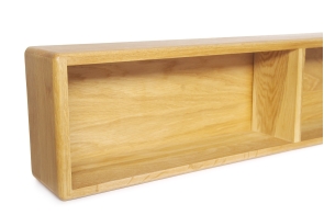 FC Cove Oak Wall Shelf Large