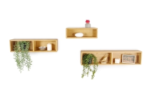 FC Cove Oak Wall Shelf