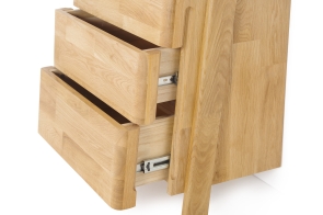 FC Rounded Leaning Mirror Drawers V