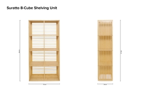 Suratto Cube Shelving Unit
