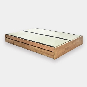 FC Oak Platform Bed