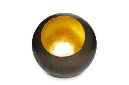 FC Uni Tea Light Holder Large Antique Nickel