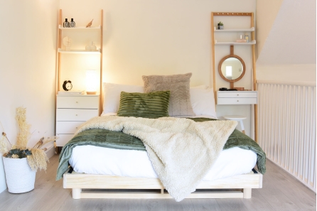 Bamboo Mini Dressing Table Luxe LS