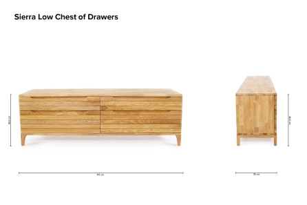 Sierra Low Chest Of Drawers