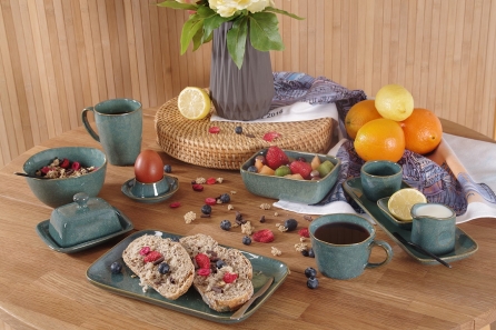 FC Reactive Glaze Breakfast Set Lagoon Erly G