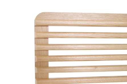 FC Oak Slatted Headbord Kingsize