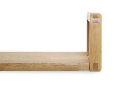 FC Loop Oak Wall Shelf Cm