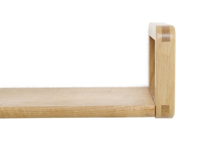 FC Loop Oak Wall Shelf Cm