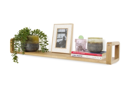 FC Loop Oak Wall Shelf Cm